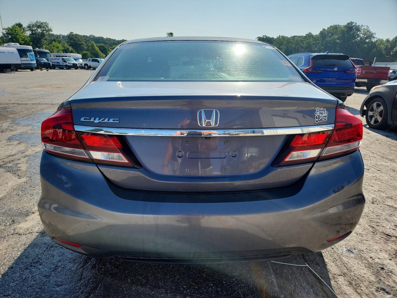 2014 Honda Civic Lx Black vin: 19XFB2F50EE069482