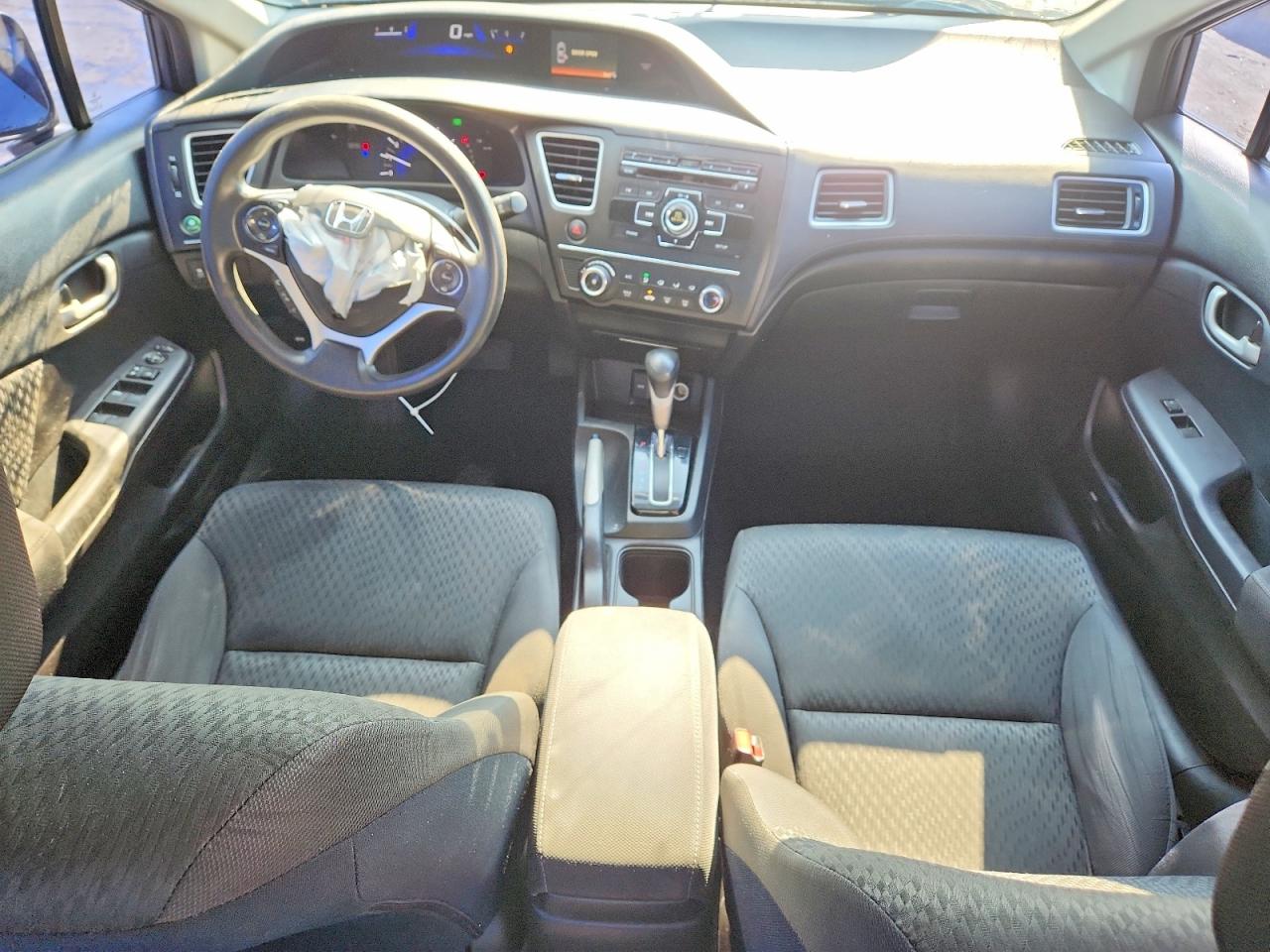 2014 Honda Civic Lx Black vin: 19XFB2F50EE069482