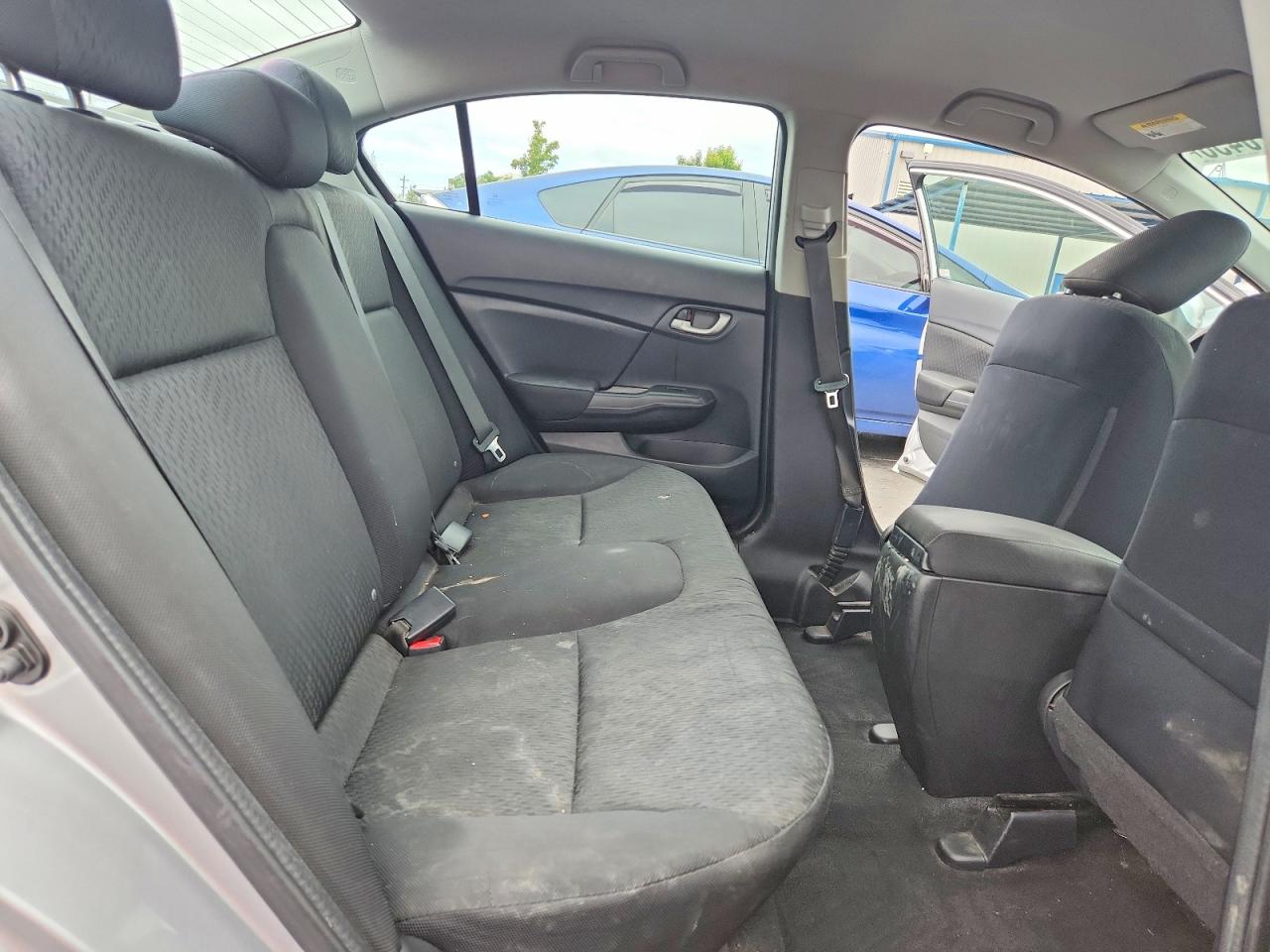 2014 Honda Civic Lx Silver vin: 19XFB2F50EE070857