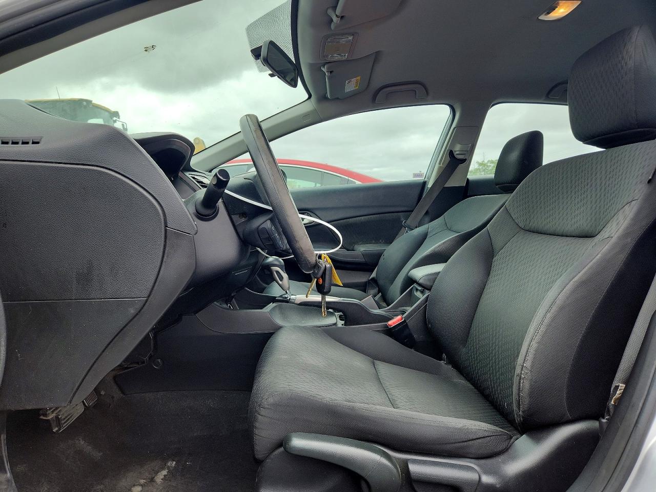 2014 Honda Civic Lx Silver vin: 19XFB2F50EE070857