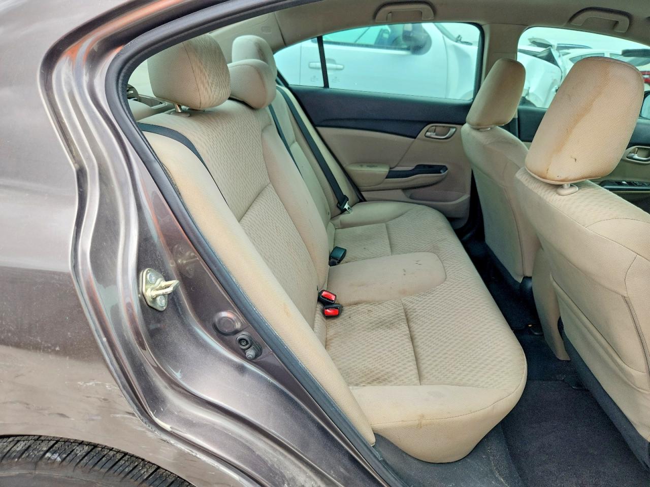 2014 Honda Civic Lx Gray vin: 19XFB2F50EE072558