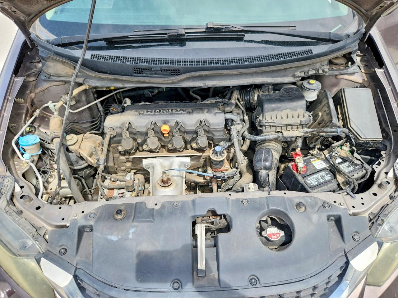 2014 Honda Civic Lx Gray vin: 19XFB2F50EE072558