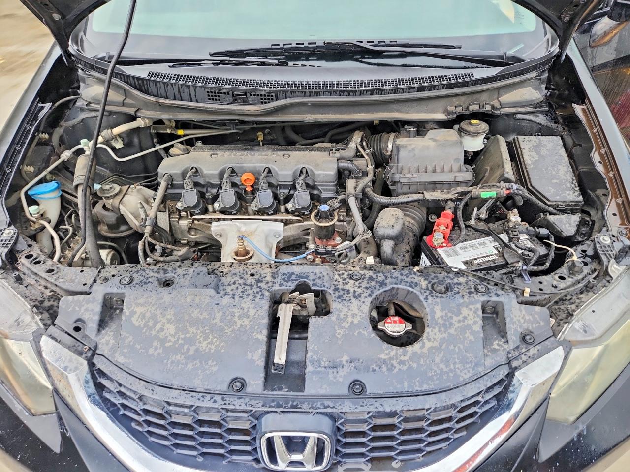 2014 Honda Civic Lx Black vin: 19XFB2F50EE085472