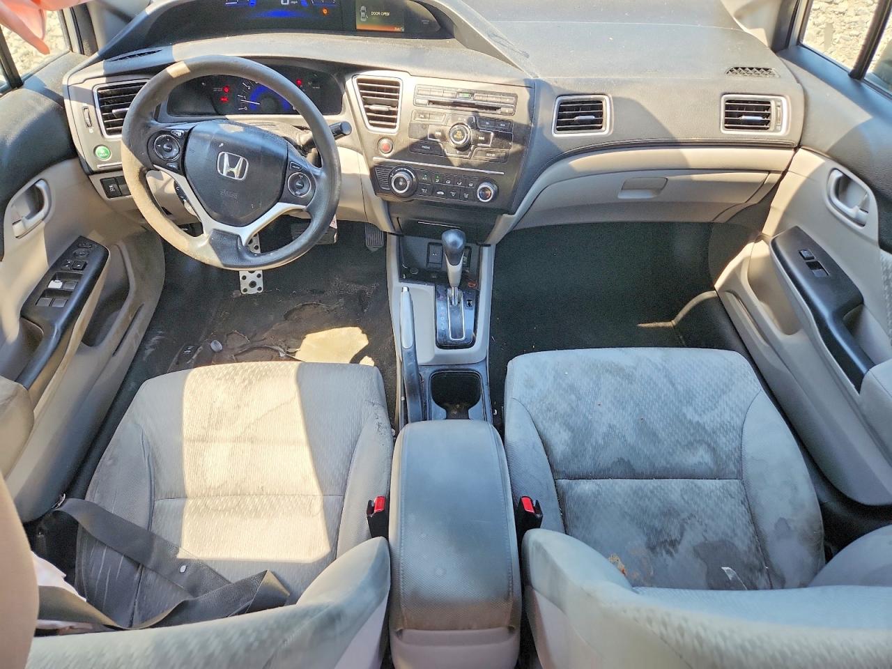2014 Honda Civic Lx Silver vin: 19XFB2F50EE210423