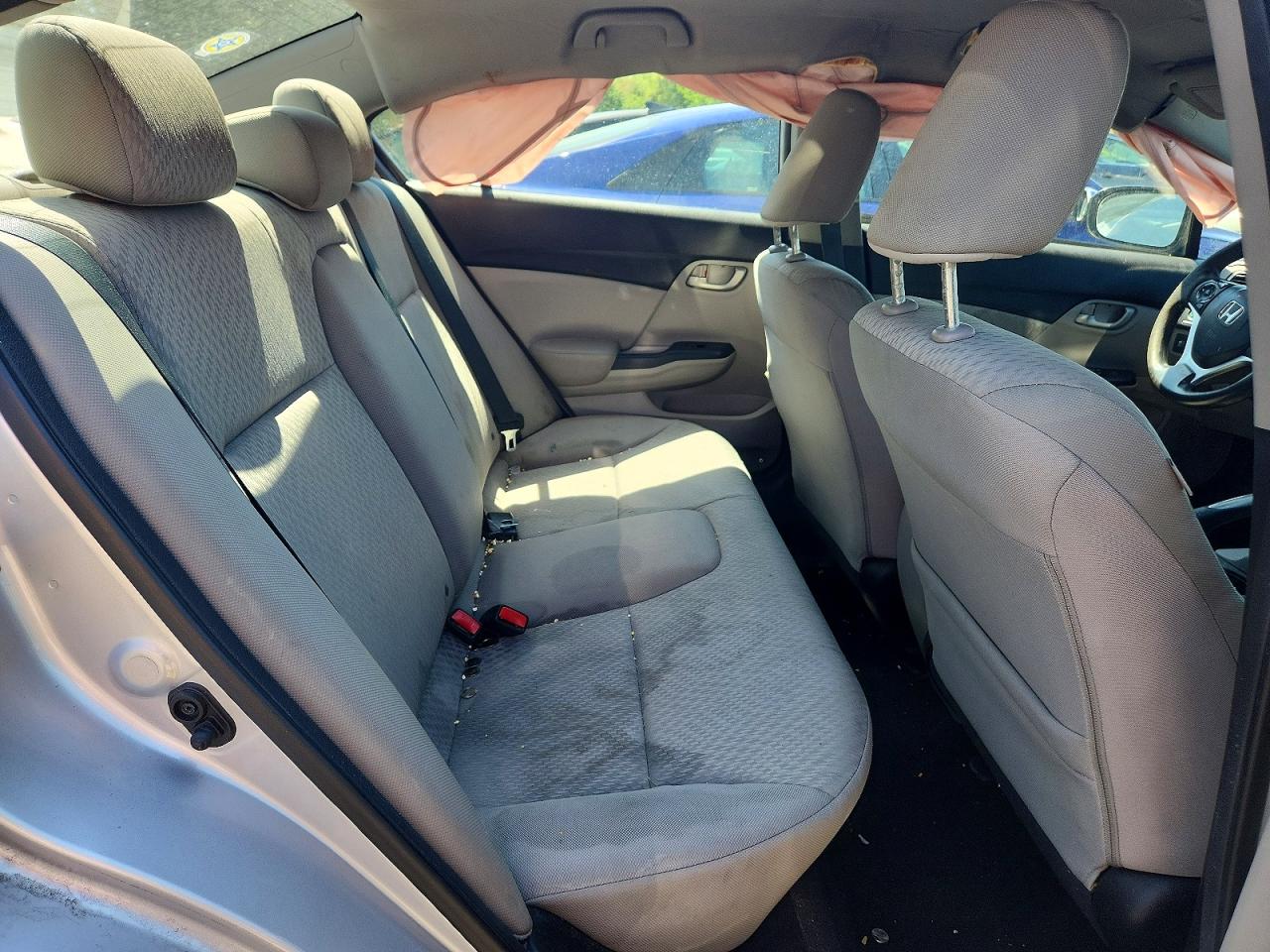 2014 Honda Civic Lx Silver vin: 19XFB2F50EE210423