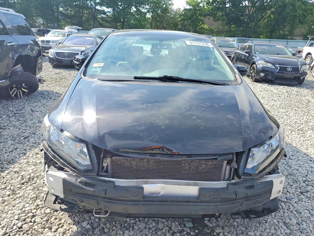 2014 Honda Civic Lx Black vin: 19XFB2F50EE217694