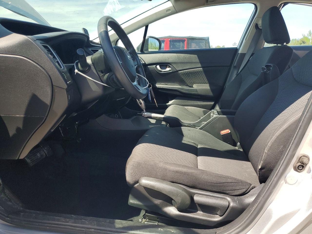 2014 Honda Civic Lx Silver vin: 19XFB2F50EE231644
