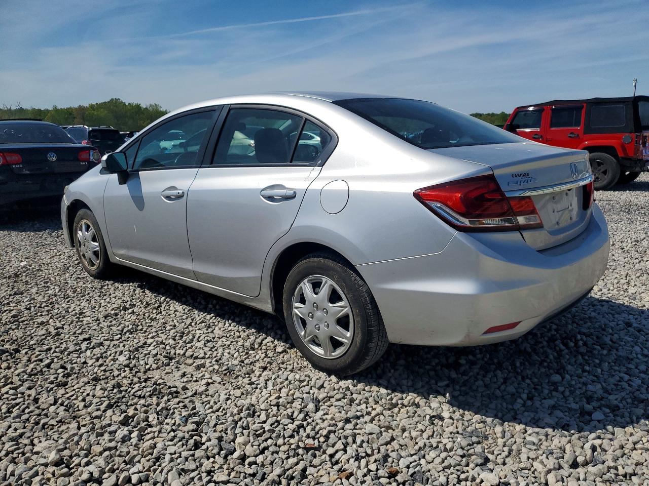2014 Honda Civic Lx Silver vin: 19XFB2F50EE231644