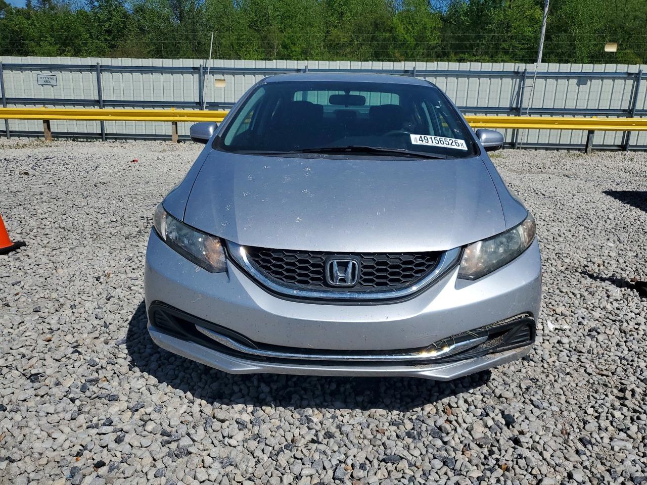 2014 Honda Civic Lx Silver vin: 19XFB2F50EE231644