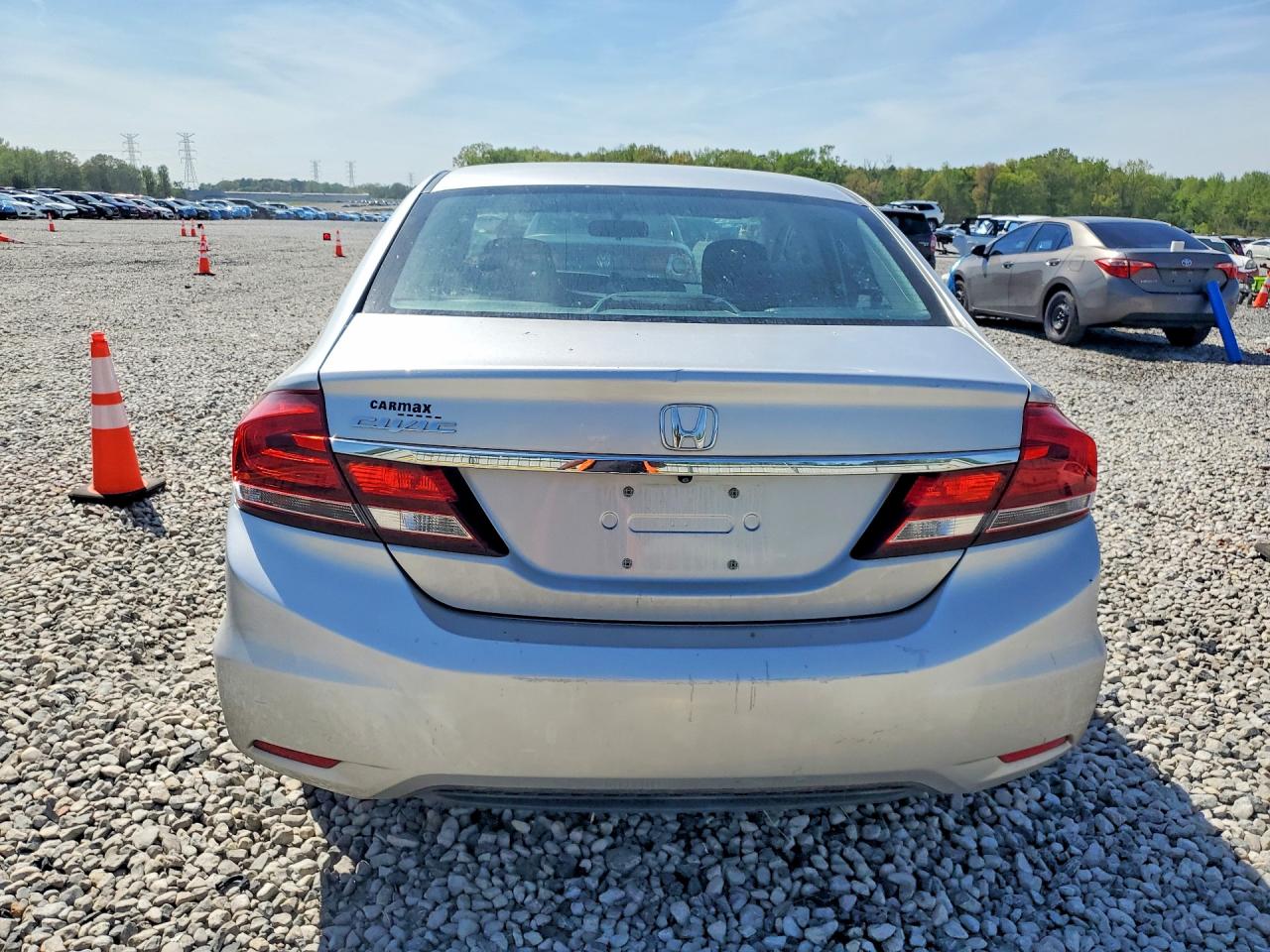 2014 Honda Civic Lx Silver vin: 19XFB2F50EE231644