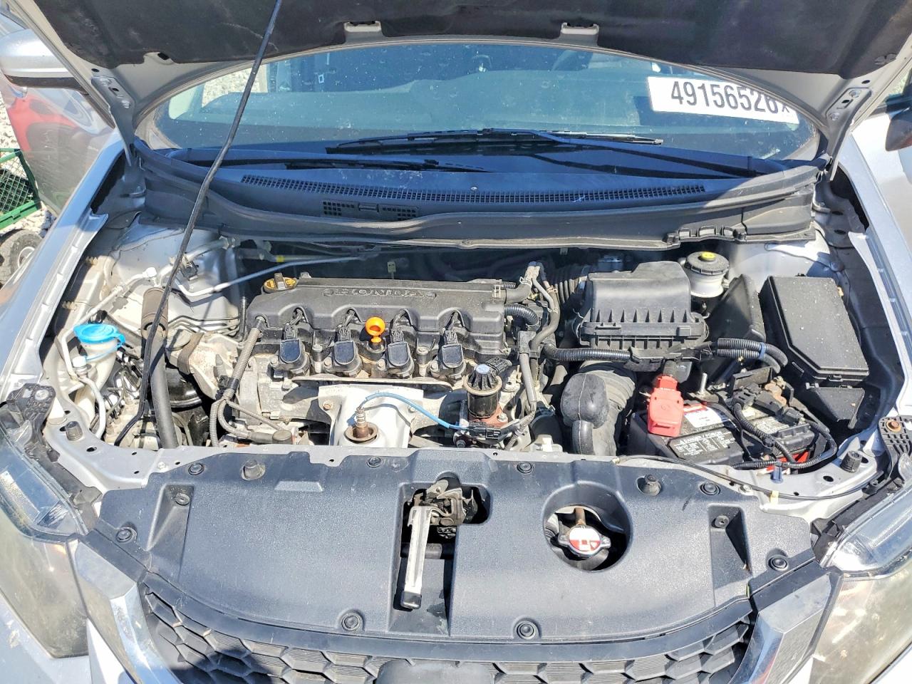2014 Honda Civic Lx Silver vin: 19XFB2F50EE231644