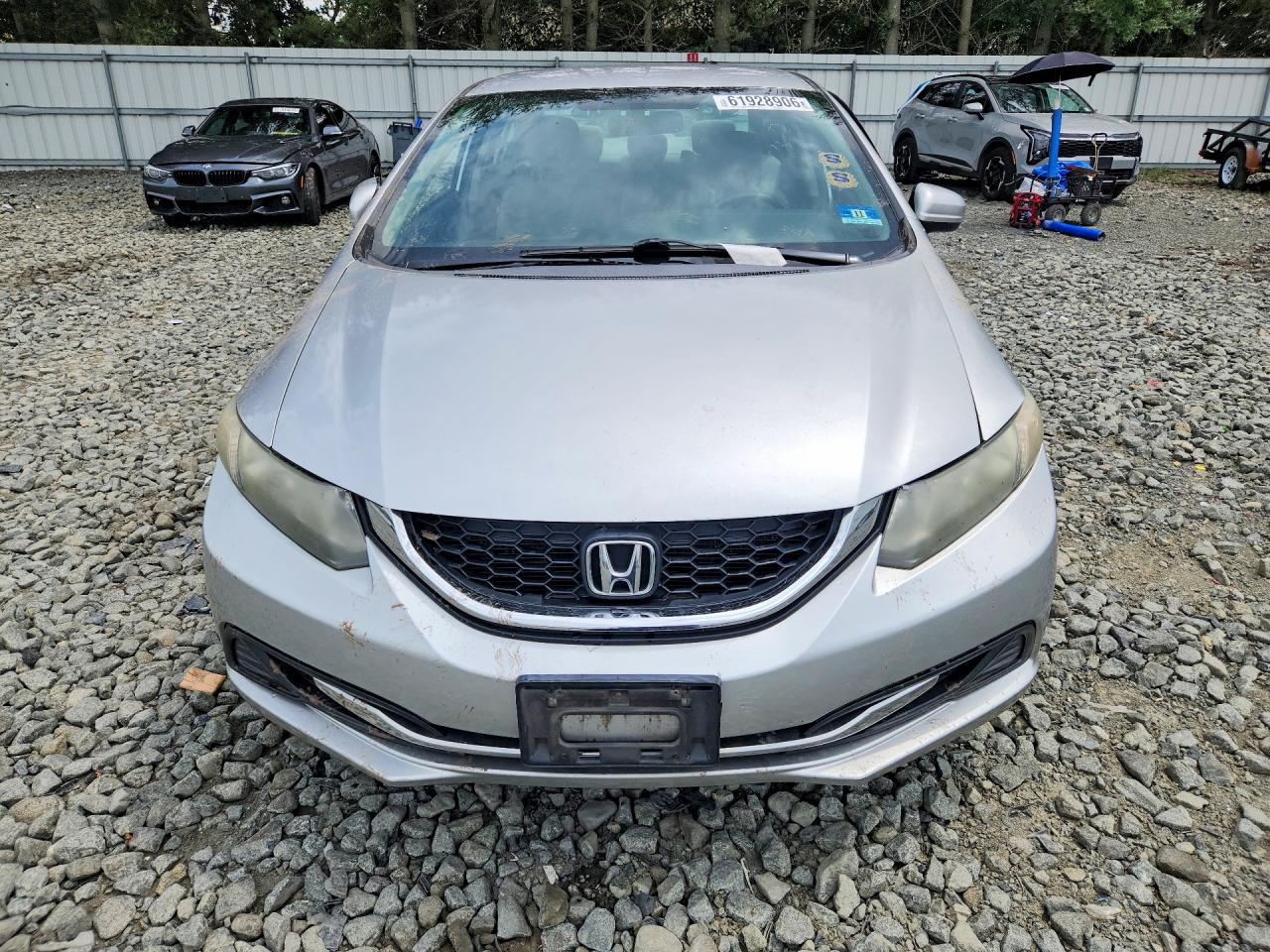 2014 Honda Civic Lx Серебряный vin: 19XFB2F50EE233099