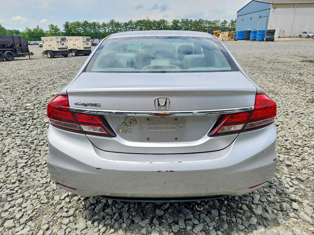 2014 Honda Civic Lx Серебряный vin: 19XFB2F50EE233099
