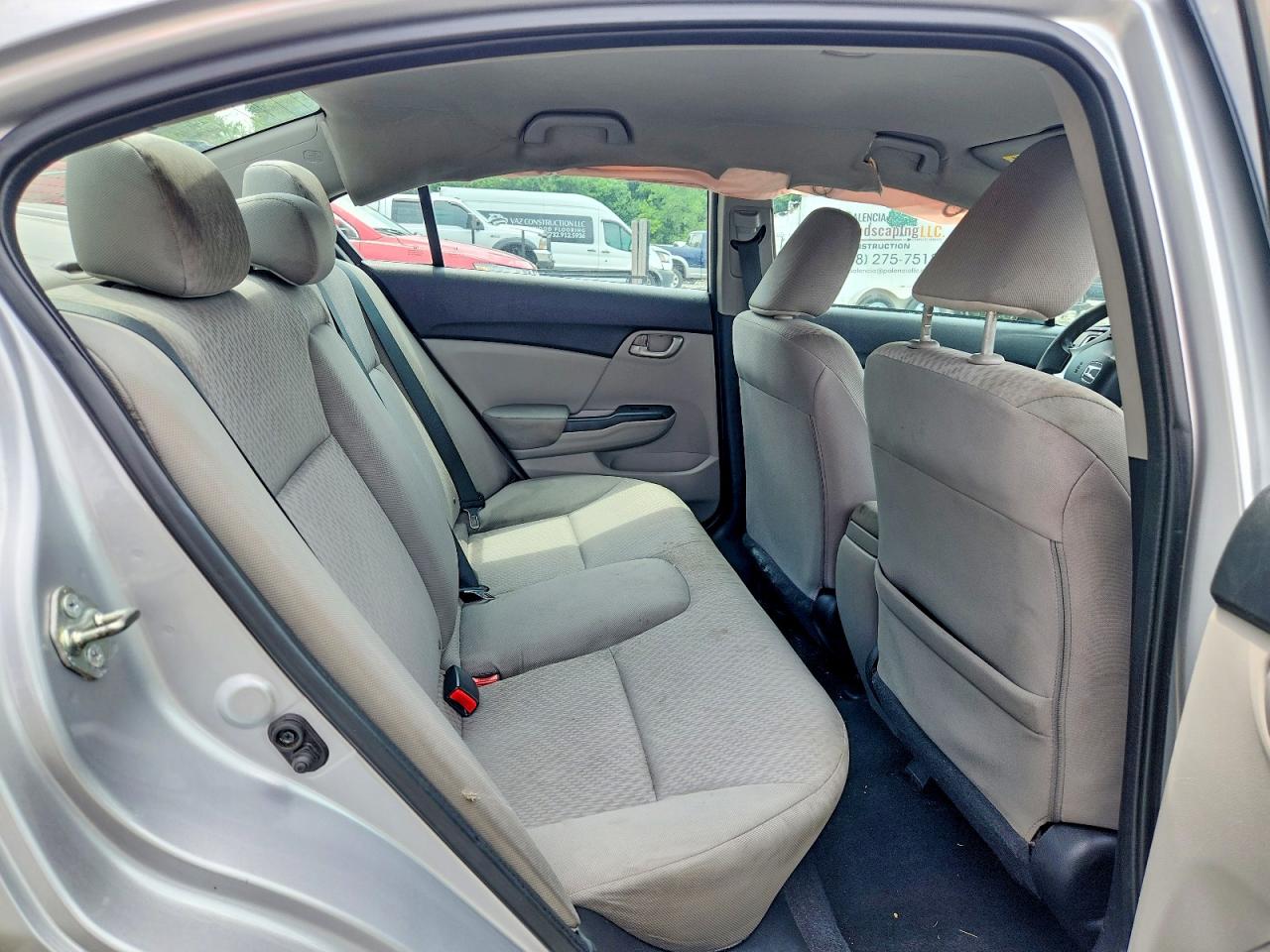 2014 Honda Civic Lx Серебряный vin: 19XFB2F50EE233099