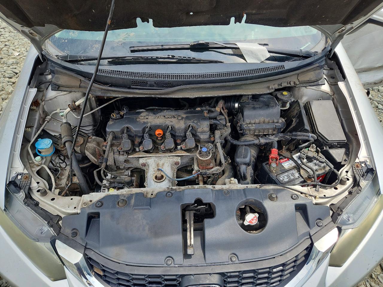 2014 Honda Civic Lx Серебряный vin: 19XFB2F50EE233099