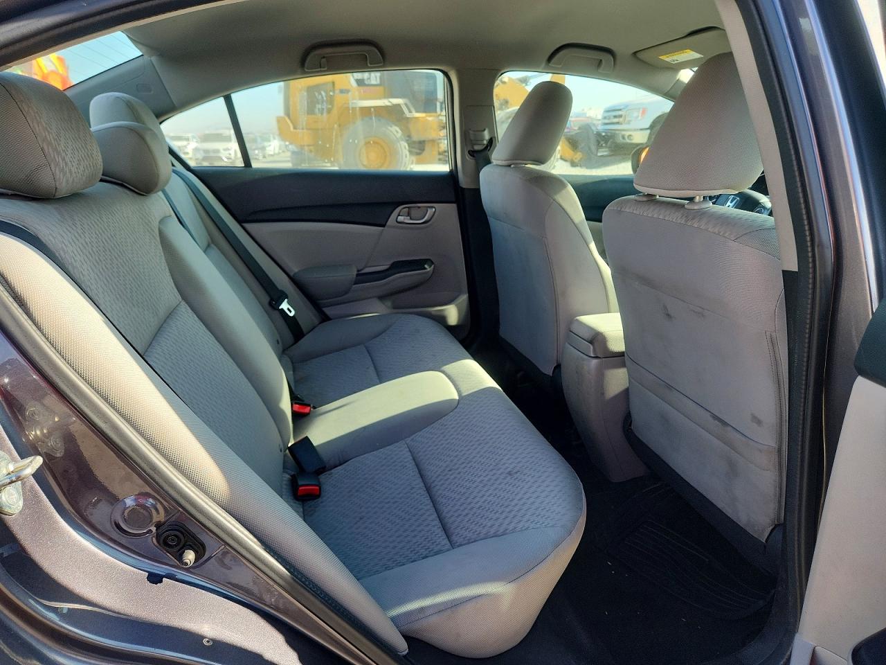 2014 Honda Civic Lx Gray vin: 19XFB2F50EE238979