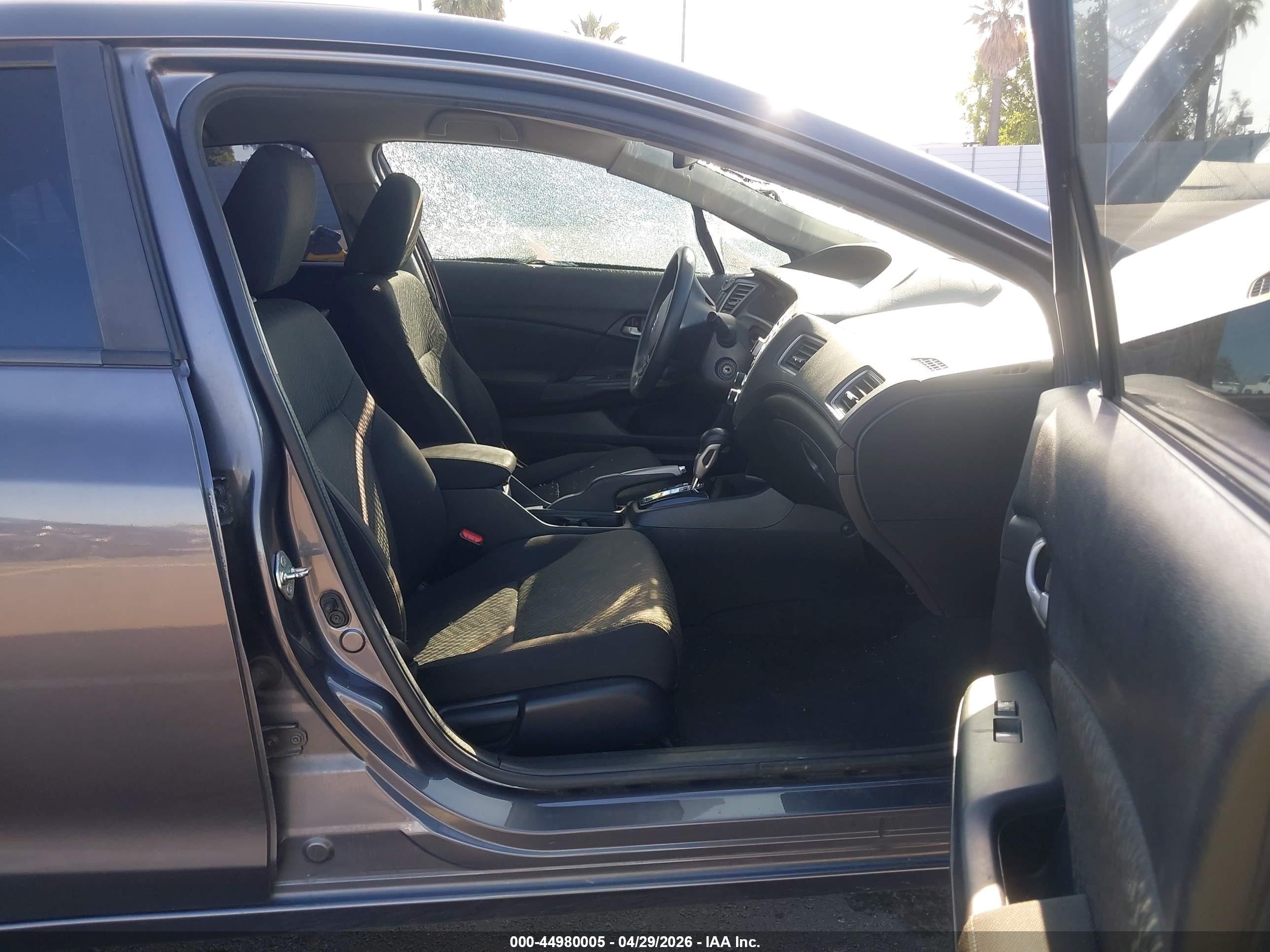 2014 Honda Civic Lx Серый vin: 19XFB2F50EE245382