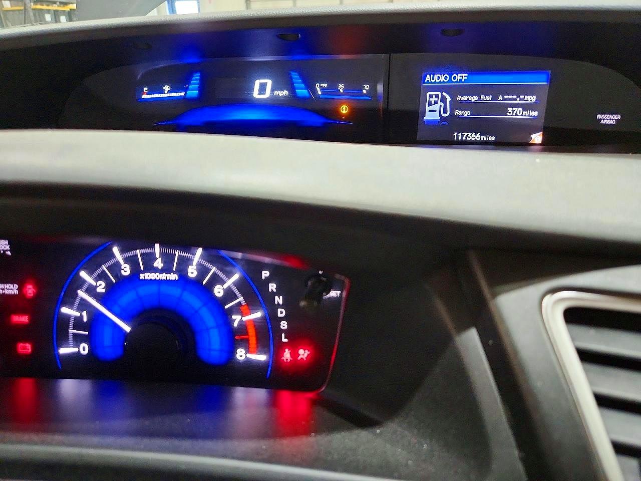 2014 Honda Civic Lx Gray vin: 19XFB2F50EE256639