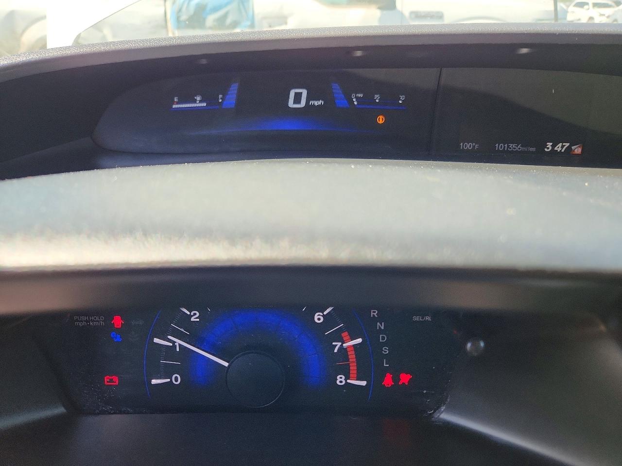 2014 Honda Civic Lx White vin: 19XFB2F50EE260920
