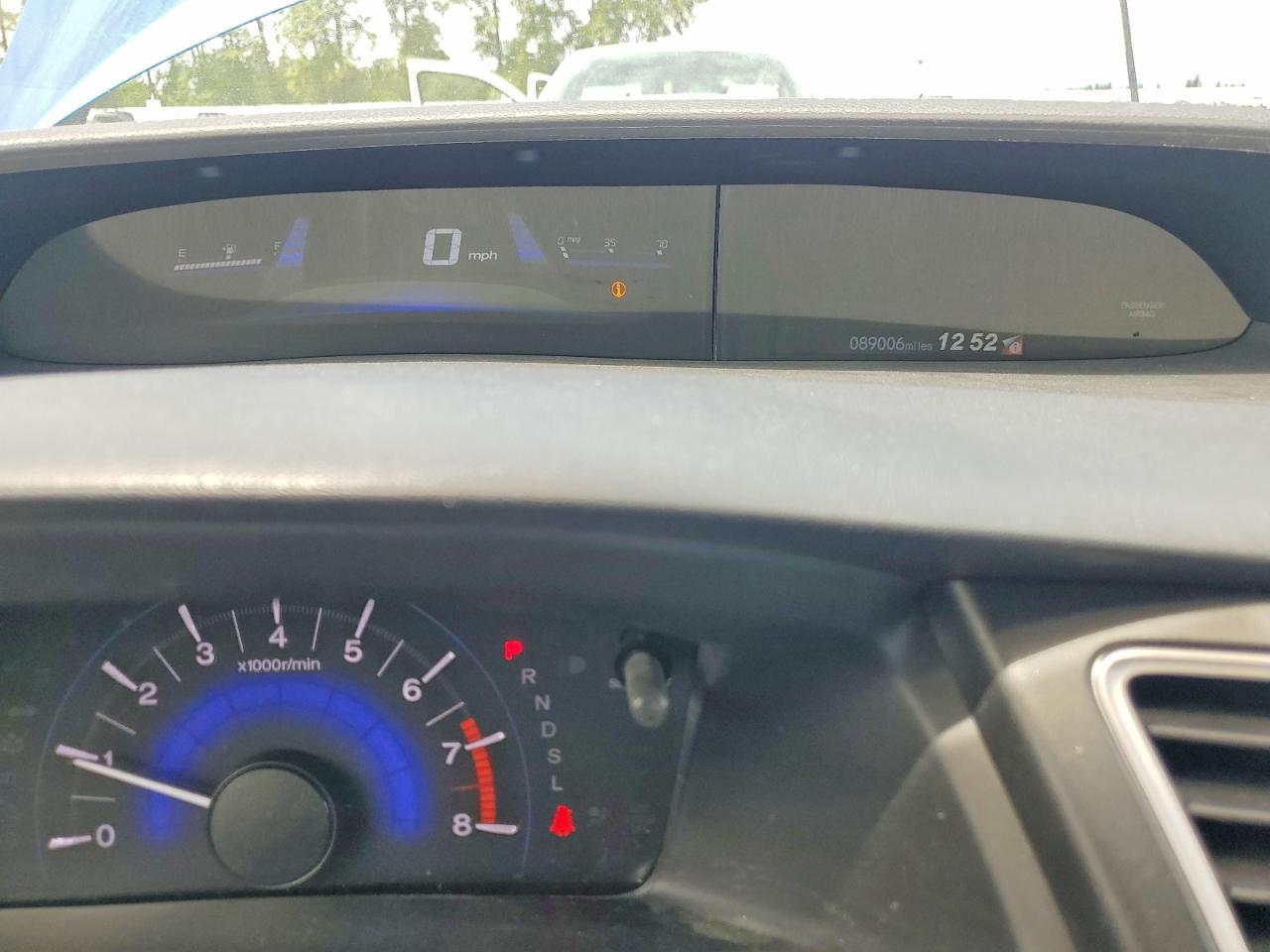 2014 Honda Civic Lx Blue vin: 19XFB2F50EE273635