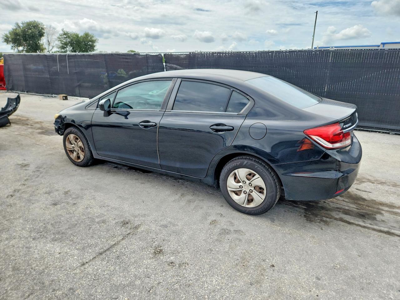 2015 Honda Civic Lx Black vin: 19XFB2F50FE044731