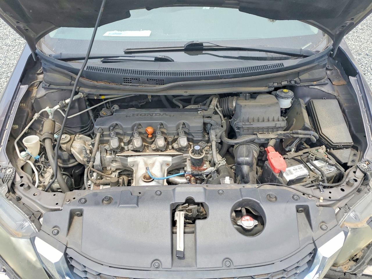 2015 Honda Civic Lx Gray vin: 19XFB2F50FE051520