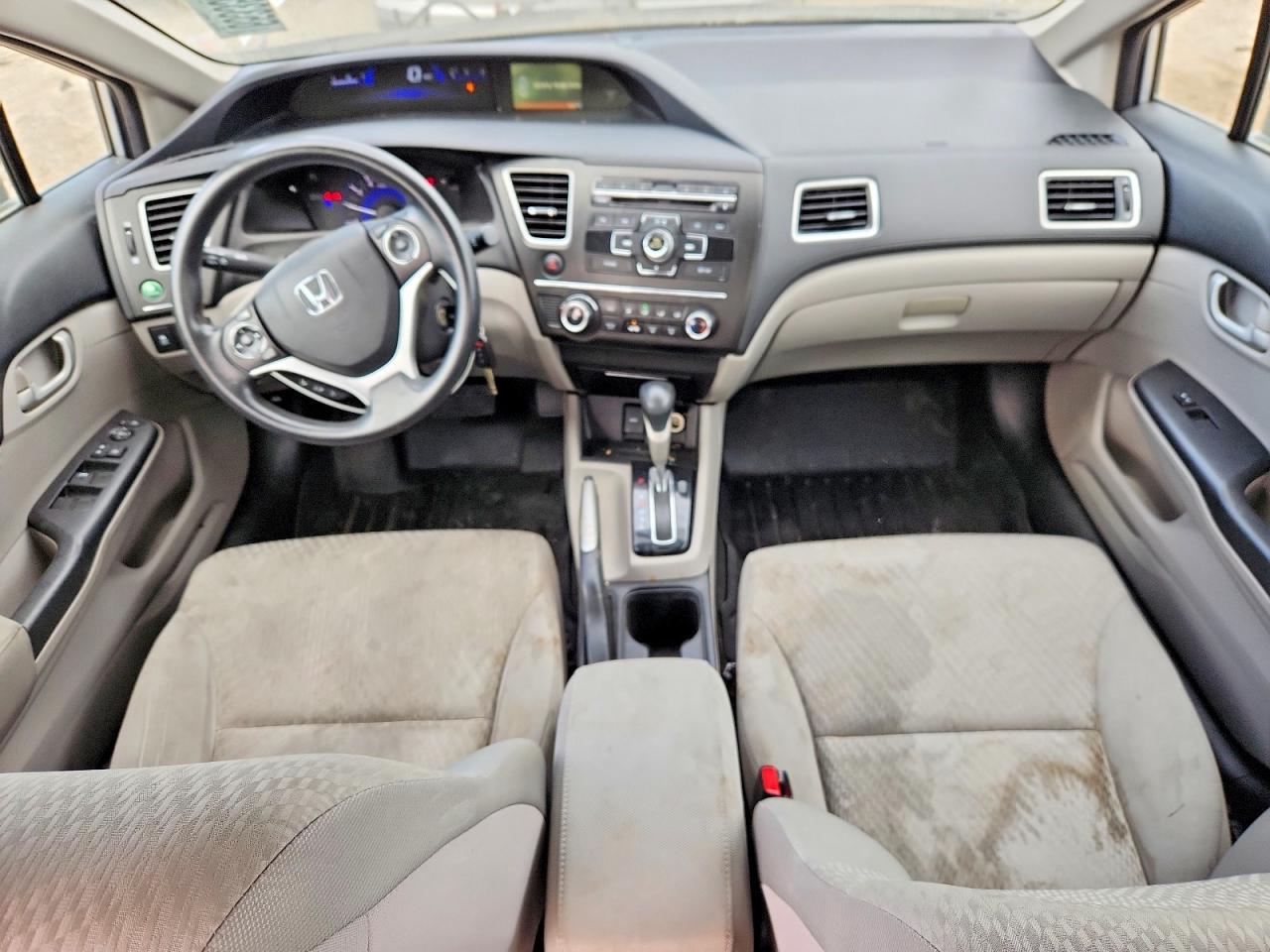 2015 Honda Civic Lx Silver vin: 19XFB2F50FE084310