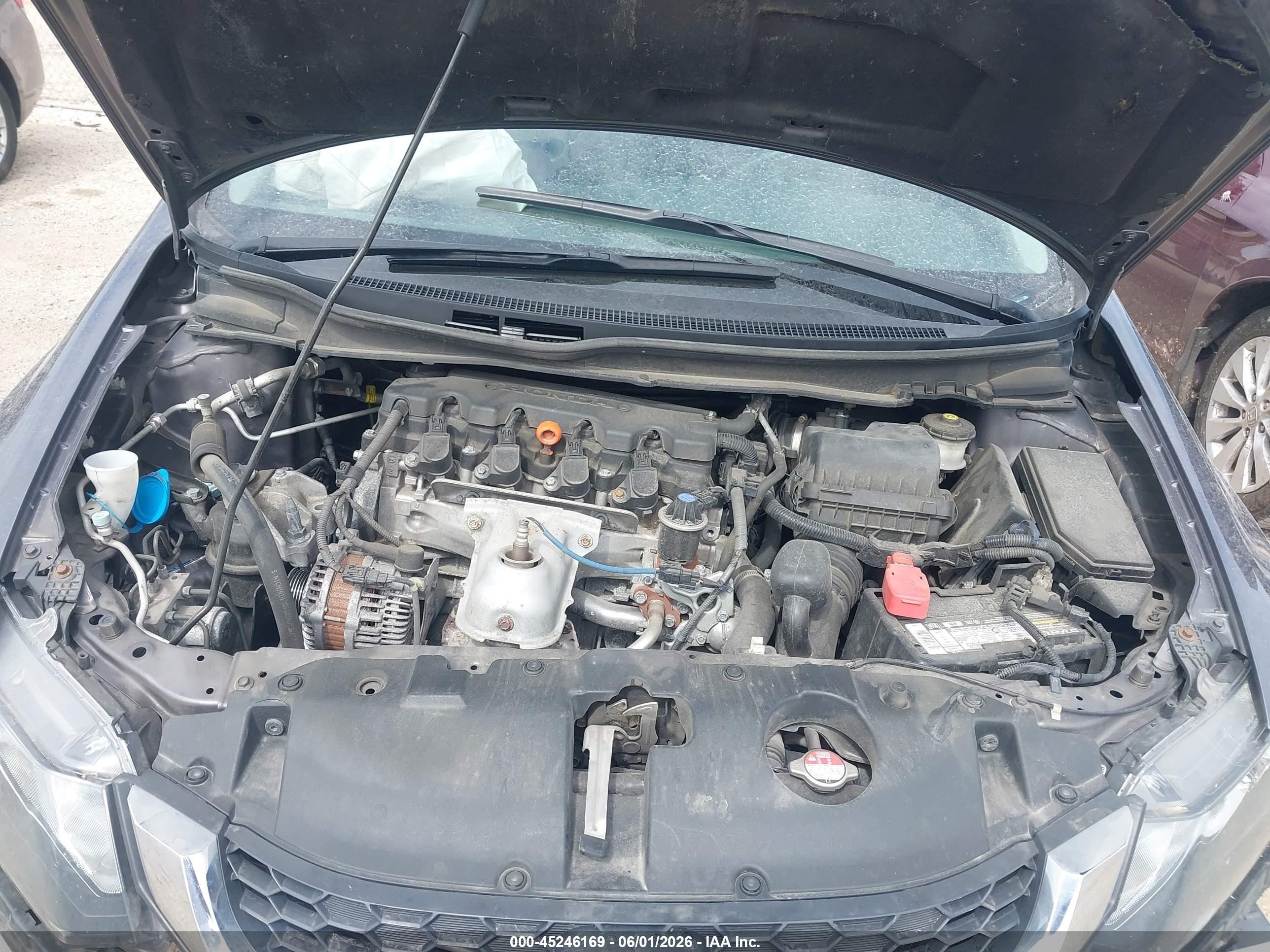 2015 Honda Civic Lx Gray vin: 19XFB2F50FE084839