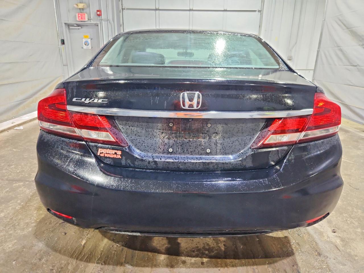 2015 Honda Civic Lx Черный vin: 19XFB2F50FE089085