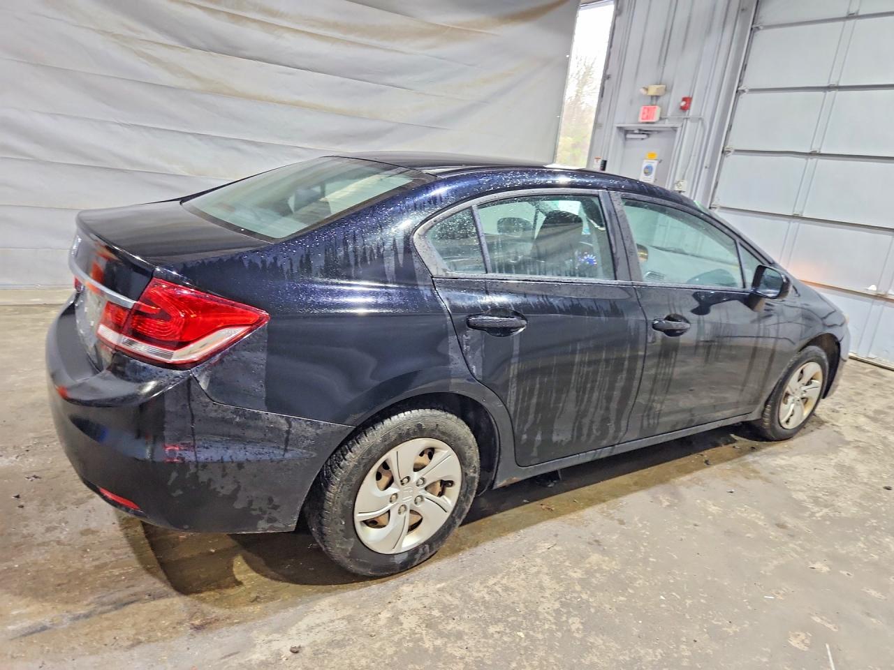 2015 Honda Civic Lx Черный vin: 19XFB2F50FE089085