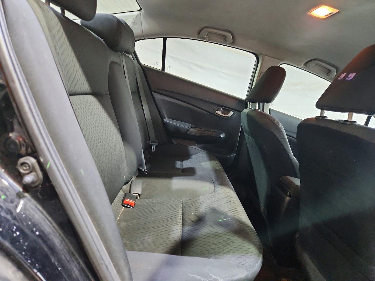 2015 Honda Civic Lx Черный vin: 19XFB2F50FE089085