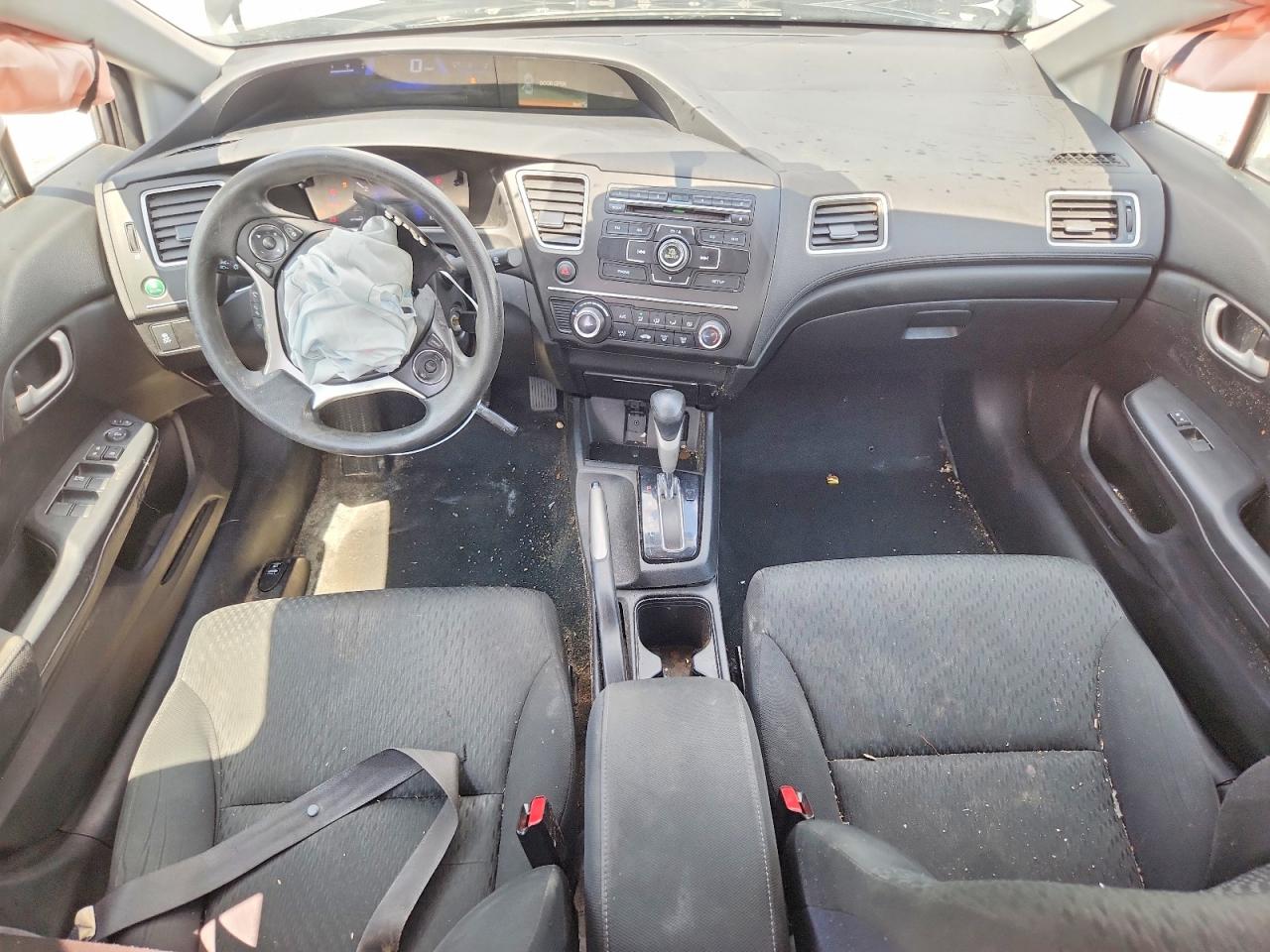 2015 Honda Civic Lx Gray vin: 19XFB2F50FE092181