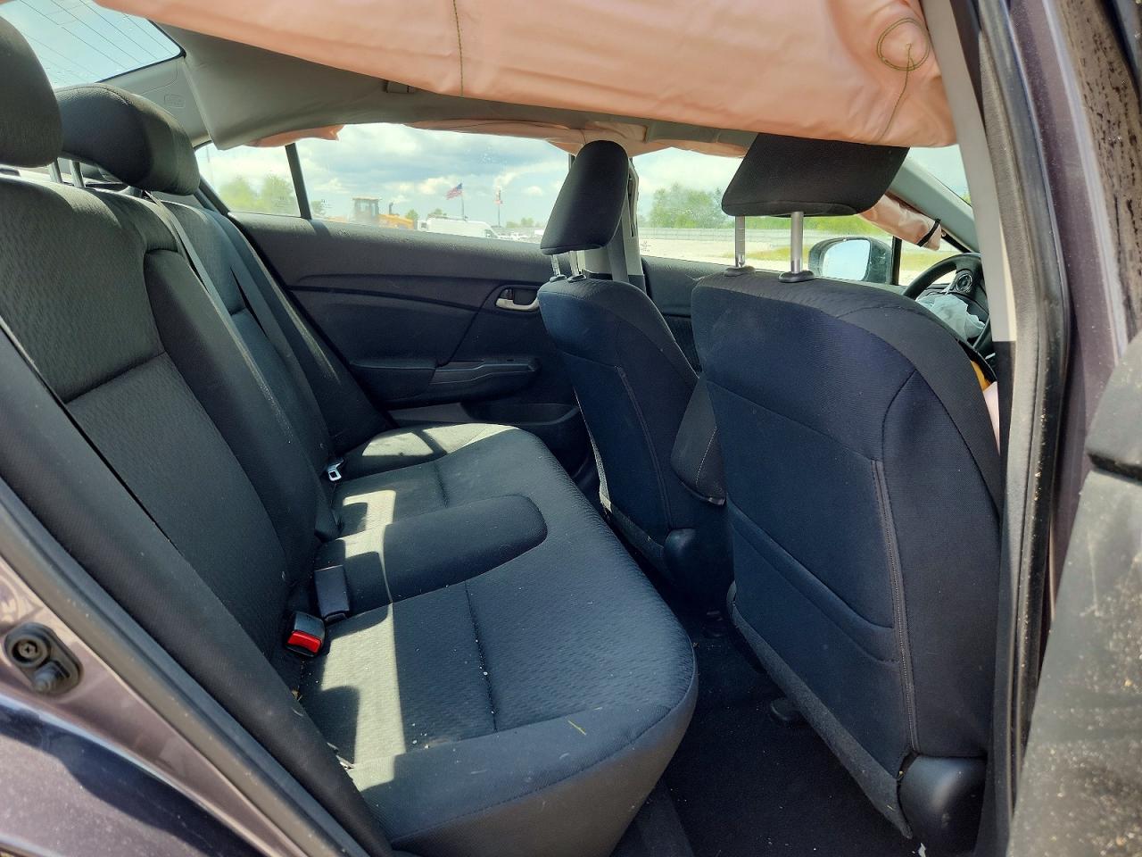 2015 Honda Civic Lx Gray vin: 19XFB2F50FE092181