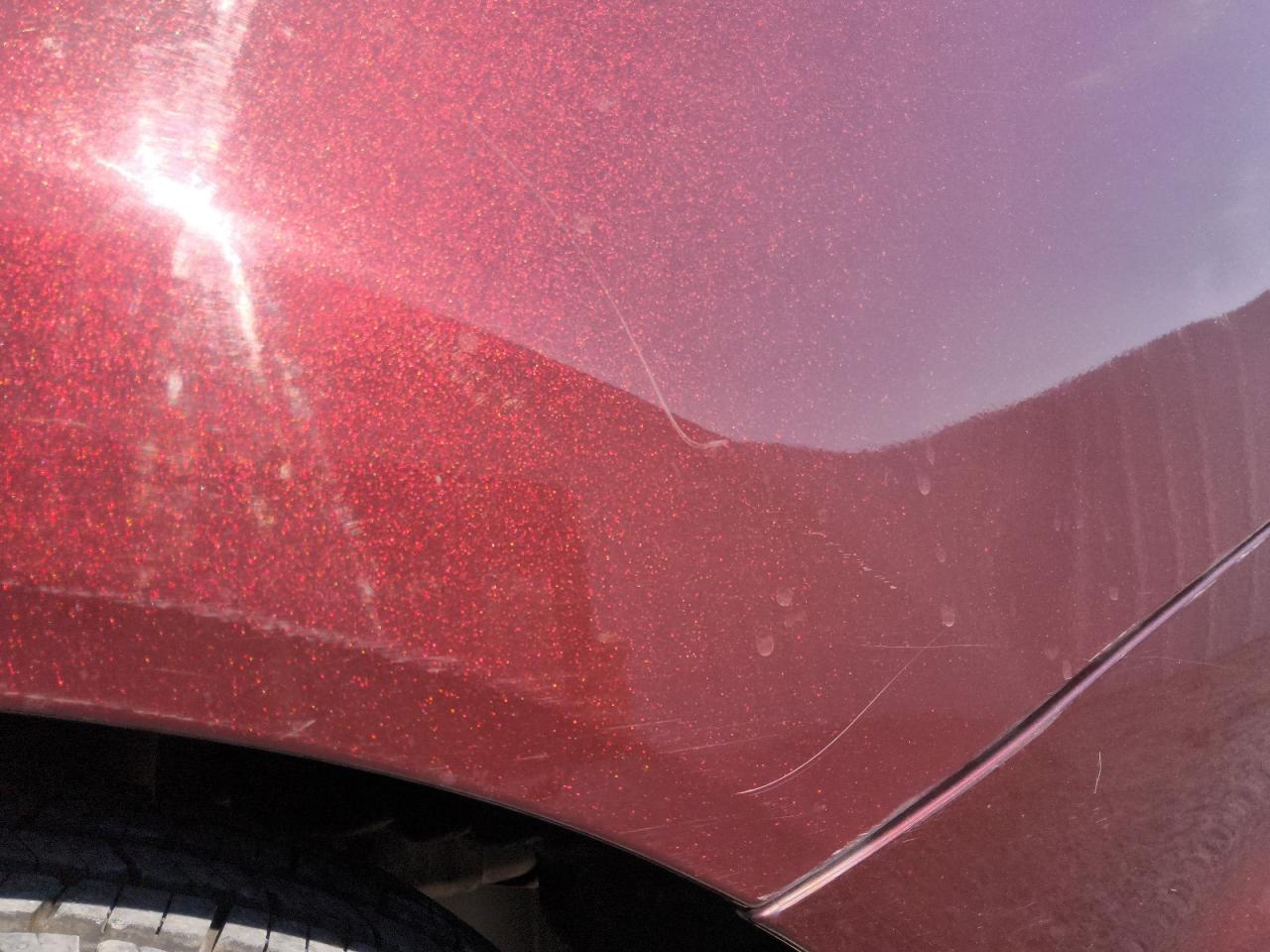 2015 Honda Civic Lx Burgundy vin: 19XFB2F50FE093539 Damage: Left Qtr Panel, Multiple Scratches Heavy, 2