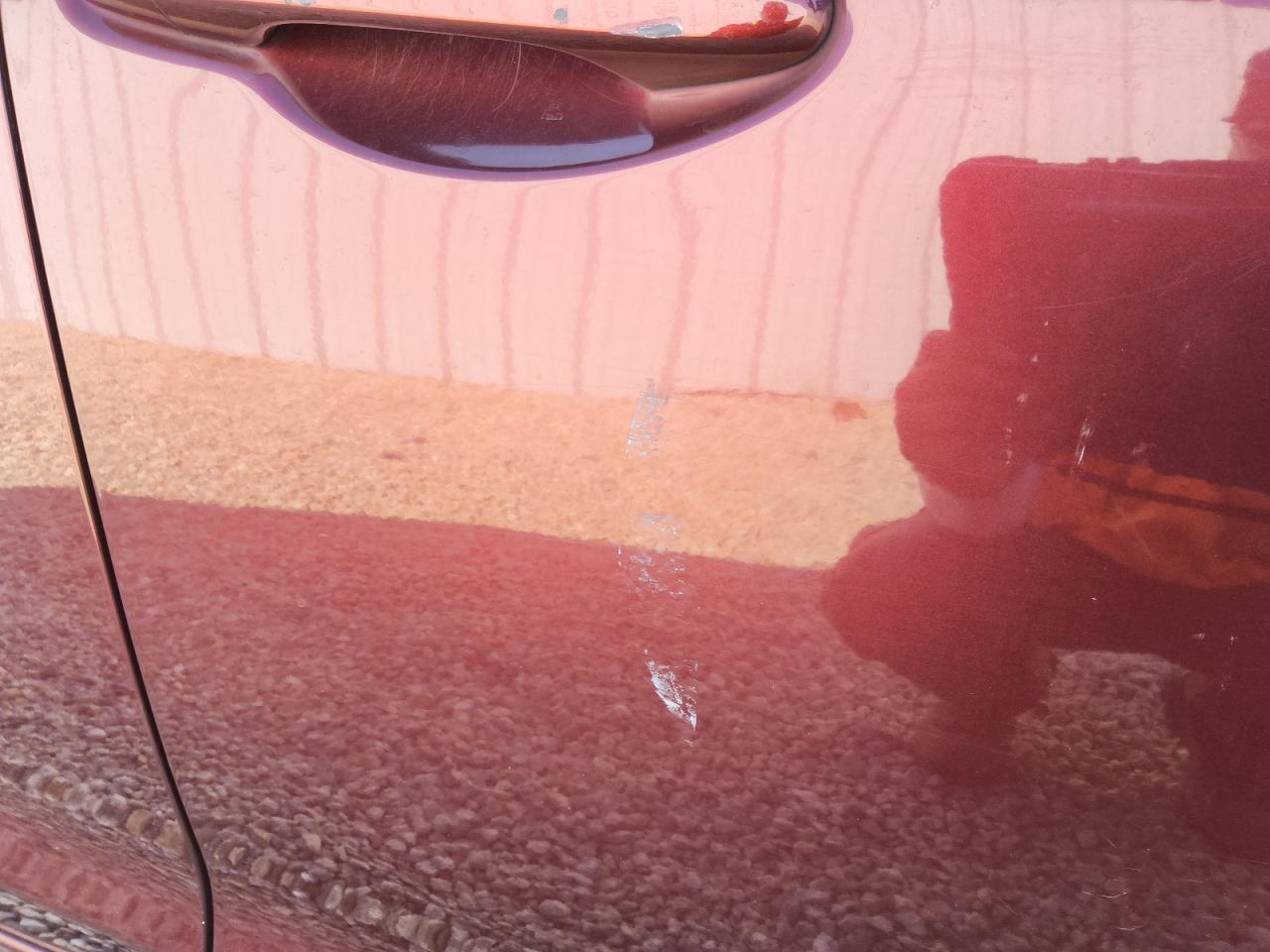 2015 Honda Civic Lx Burgundy vin: 19XFB2F50FE093539 Damage: Right Front Door, Multiple Scratches Heavy, 2