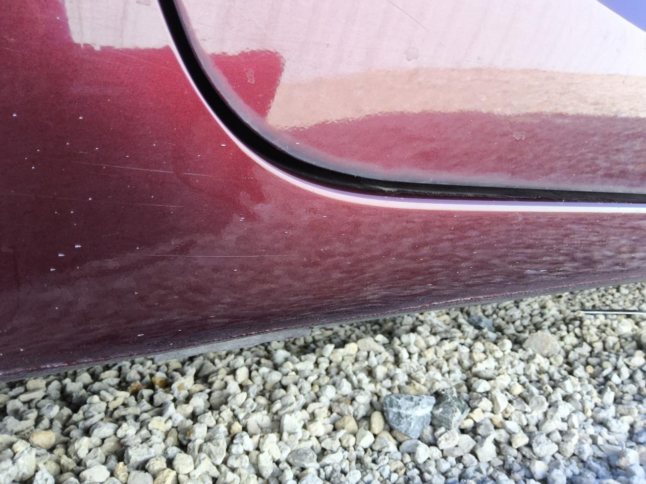 2015 Honda Civic Lx Burgundy vin: 19XFB2F50FE093539 Damage: Right Rocker Panel, Chipped, 2