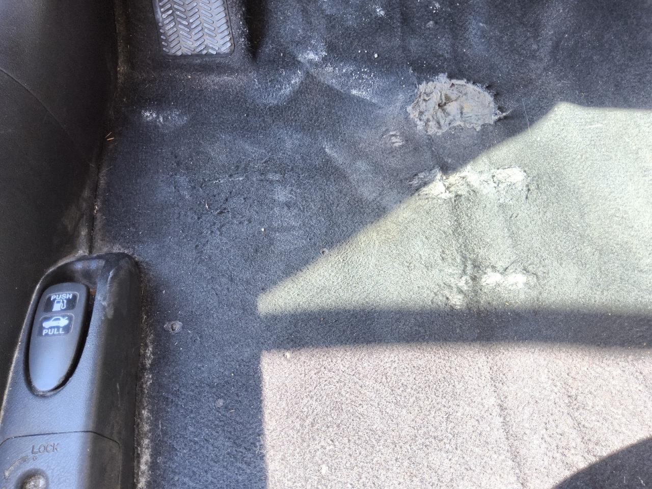 2015 Honda Civic Lx Burgundy vin: 19XFB2F50FE093539 Damage: Left Front Carpet, Worn, Replacement Required