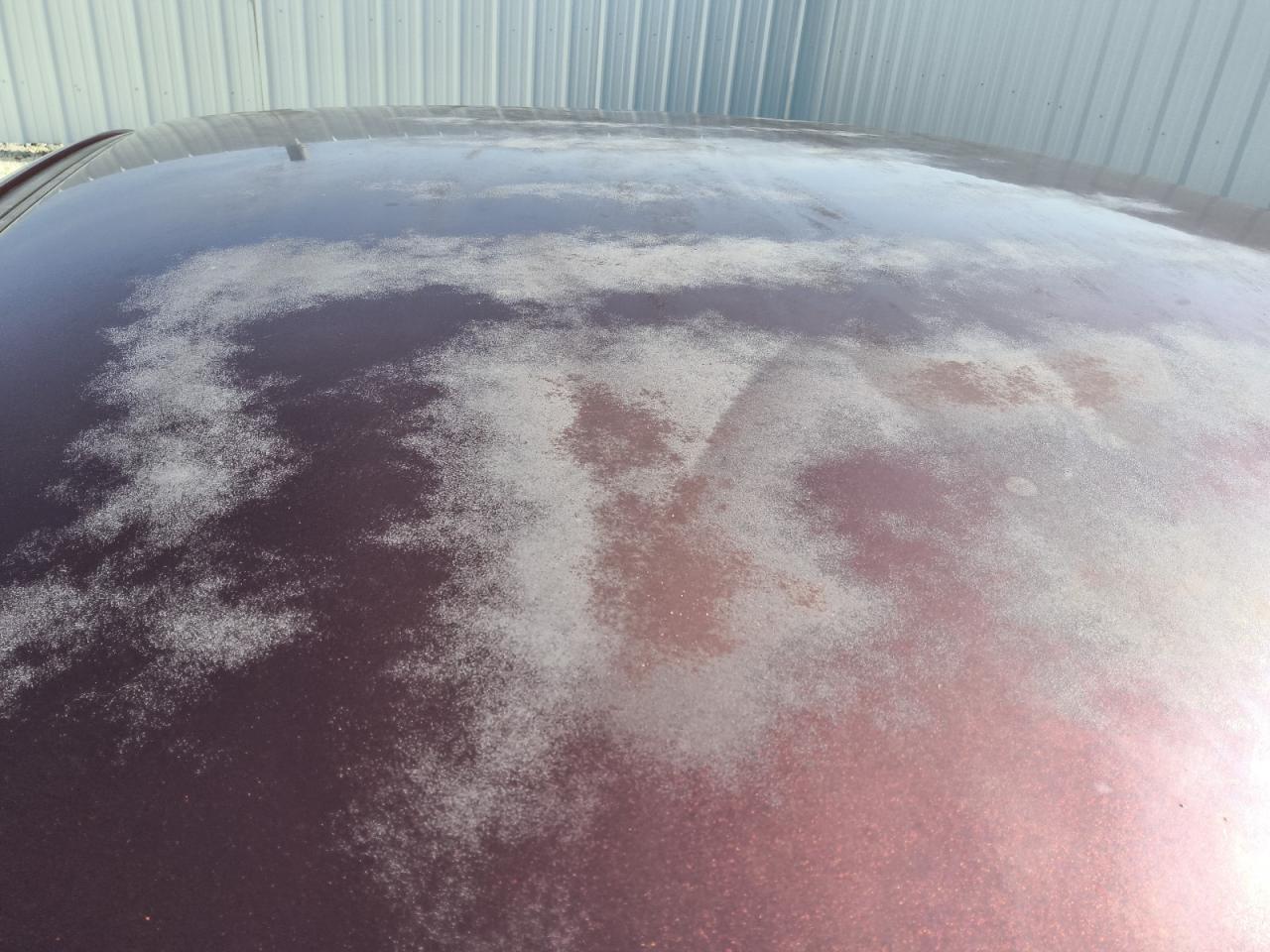 2015 Honda Civic Lx Burgundy vin: 19XFB2F50FE093539 Damage: Roof Panel, Faded, Repair Required