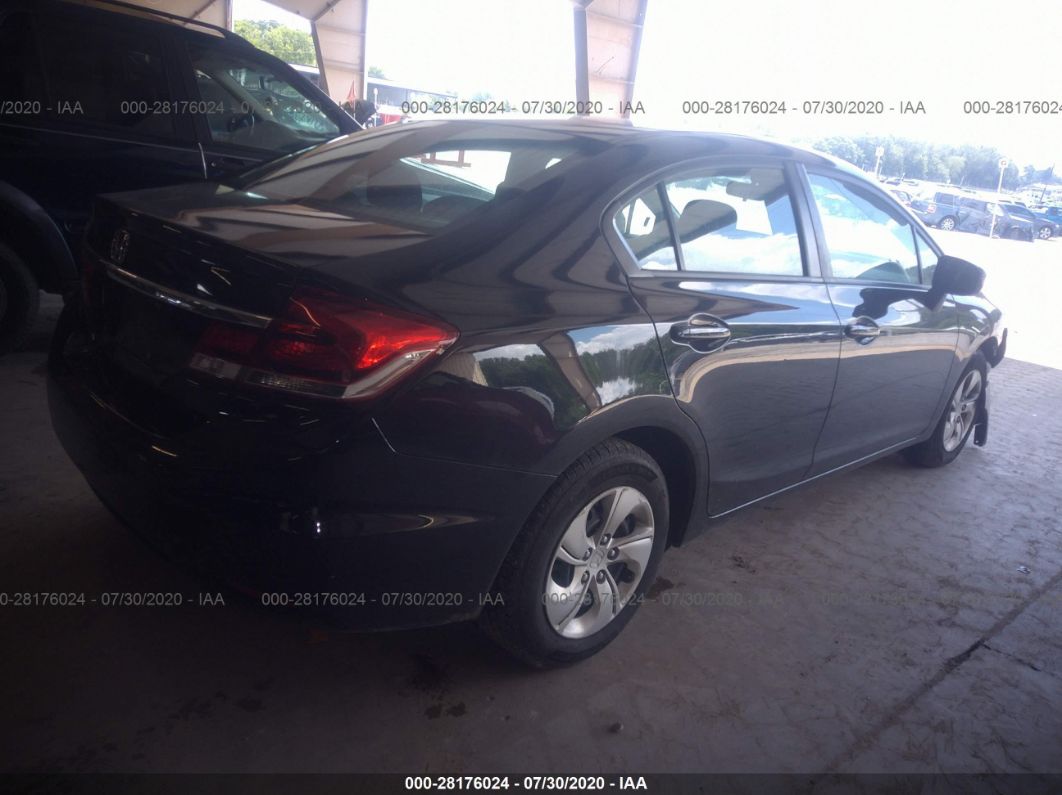 2015 Honda Civic Sedan Lx Black vin: 19XFB2F50FE094772