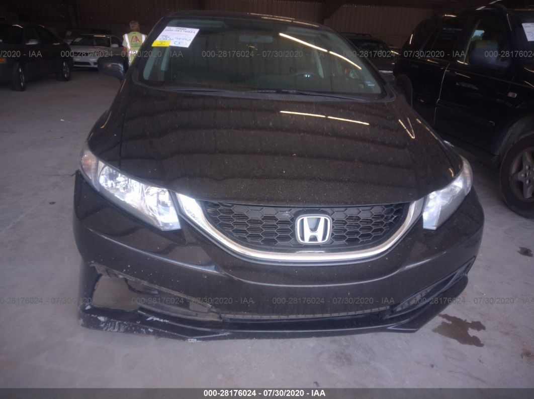 2015 Honda Civic Sedan Lx Black vin: 19XFB2F50FE094772