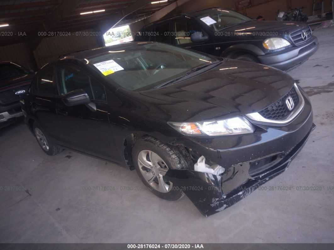 2015 Honda Civic Sedan Lx Black vin: 19XFB2F50FE094772