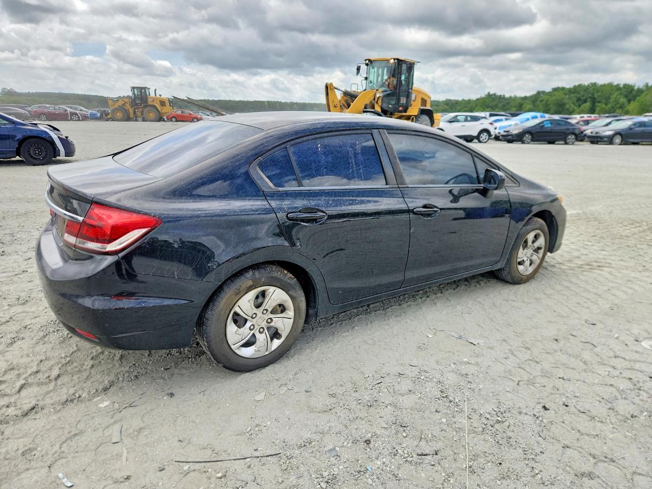 2015 Honda Civic Lx Black vin: 19XFB2F50FE094772