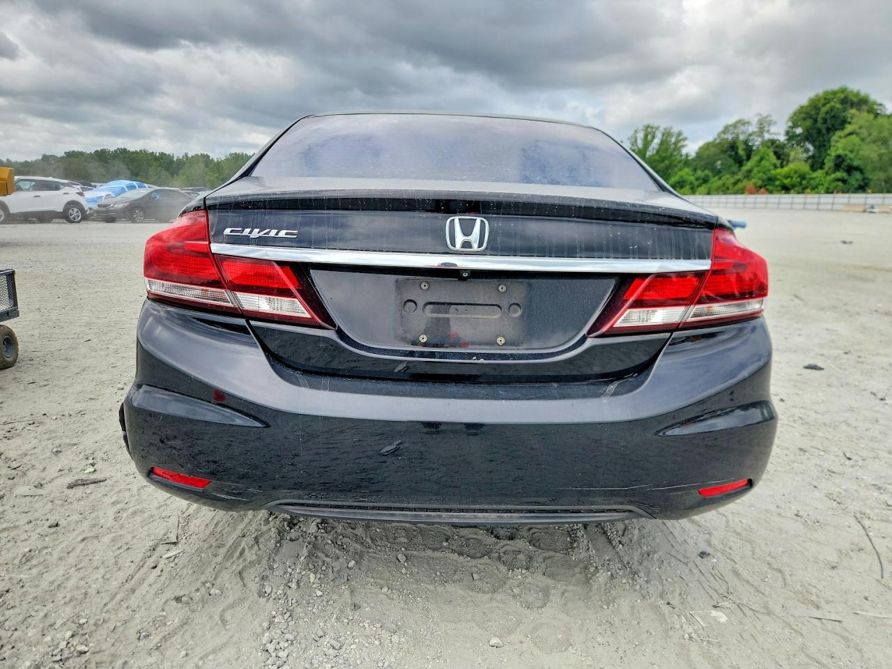 2015 Honda Civic Lx Black vin: 19XFB2F50FE094772