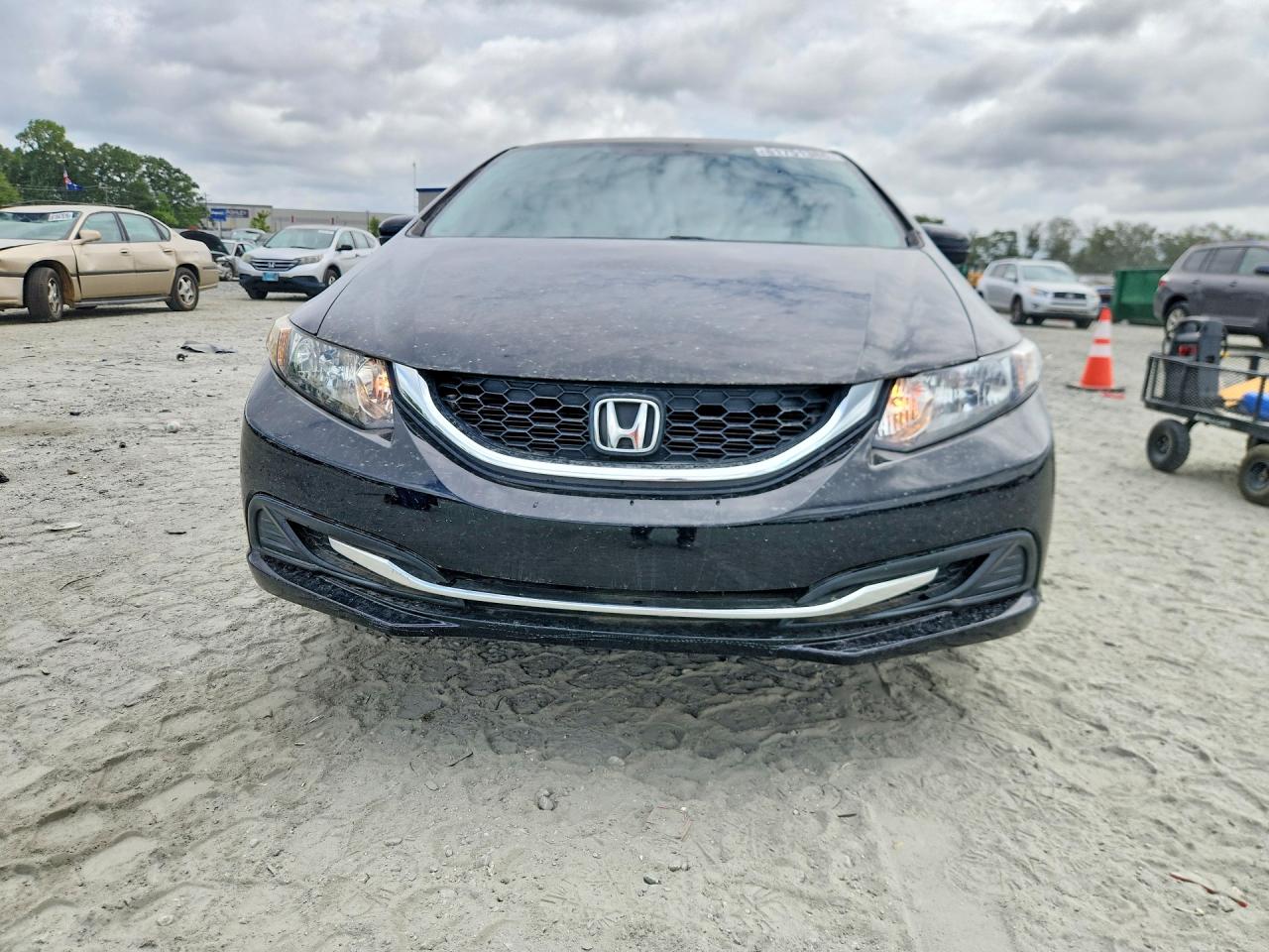 2015 Honda Civic Lx Black vin: 19XFB2F50FE094772