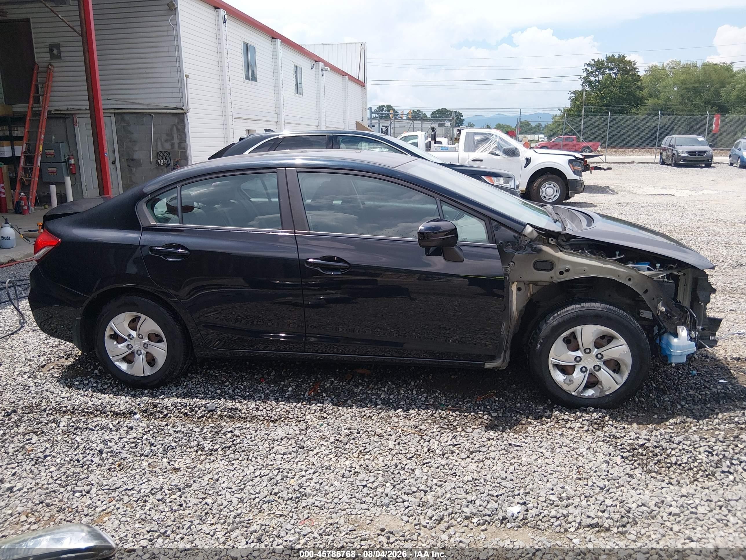 2015 Honda Civic Lx Black vin: 19XFB2F50FE118147