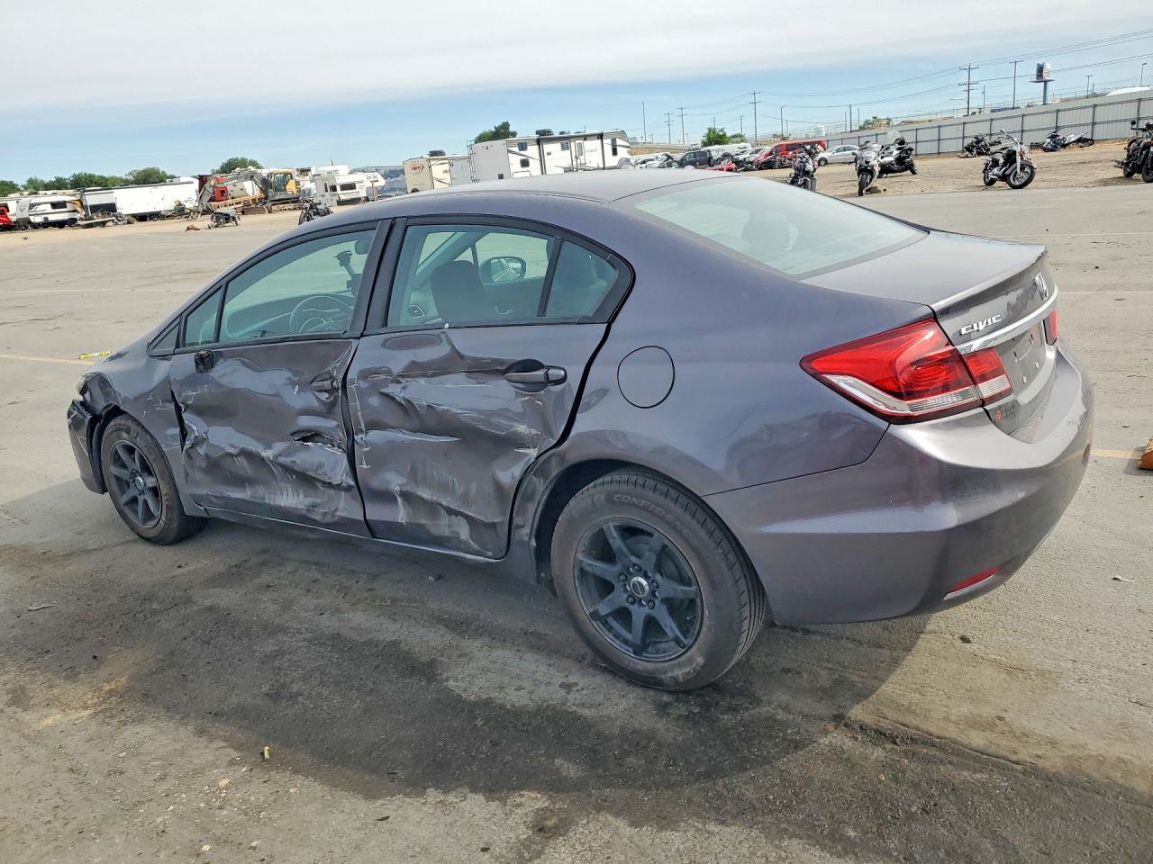 2015 Honda Civic Lx Charcoal vin: 19XFB2F50FE118374