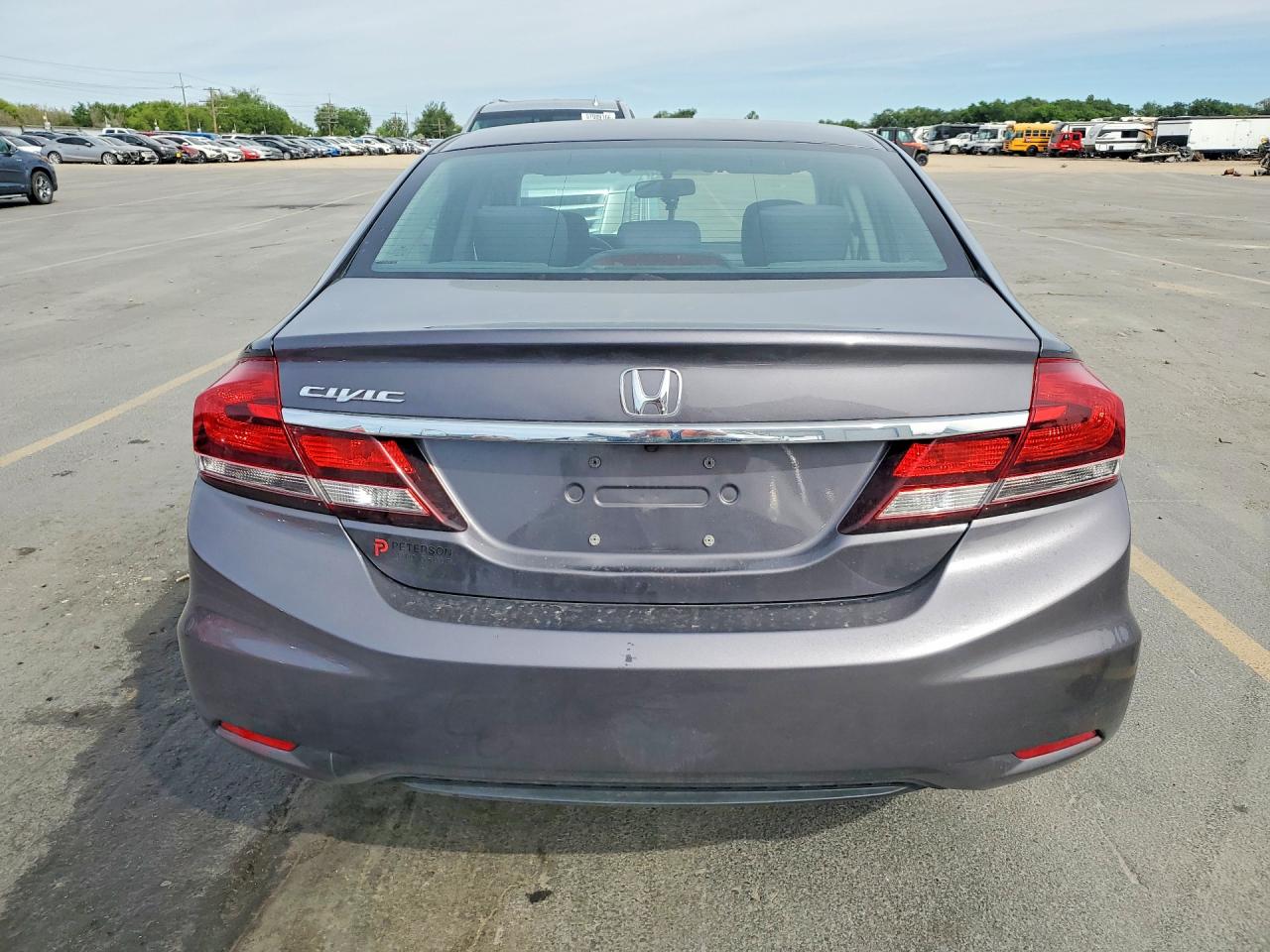 2015 Honda Civic Lx Charcoal vin: 19XFB2F50FE118374