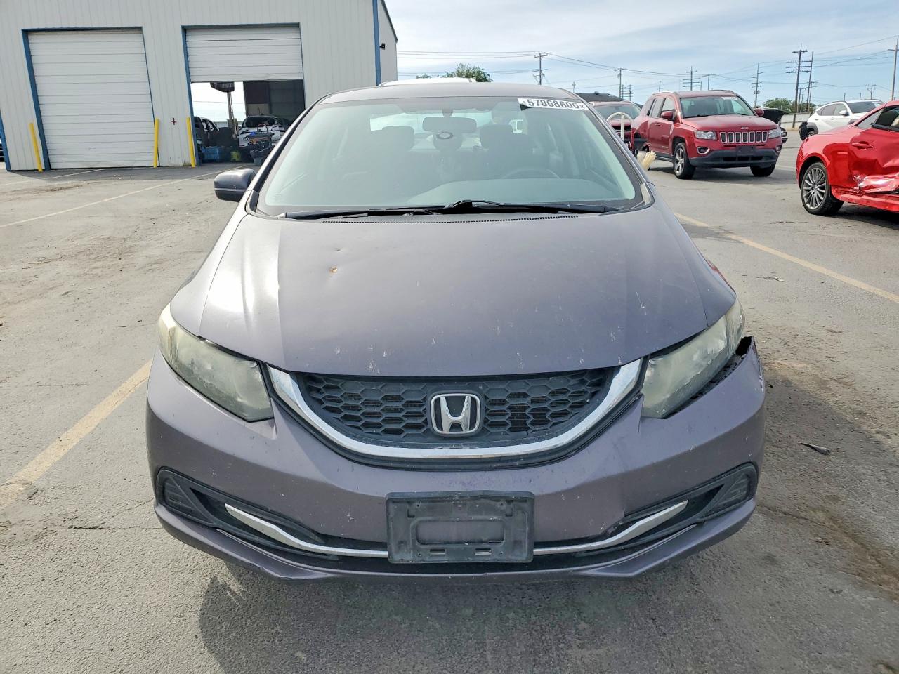 2015 Honda Civic Lx Charcoal vin: 19XFB2F50FE118374