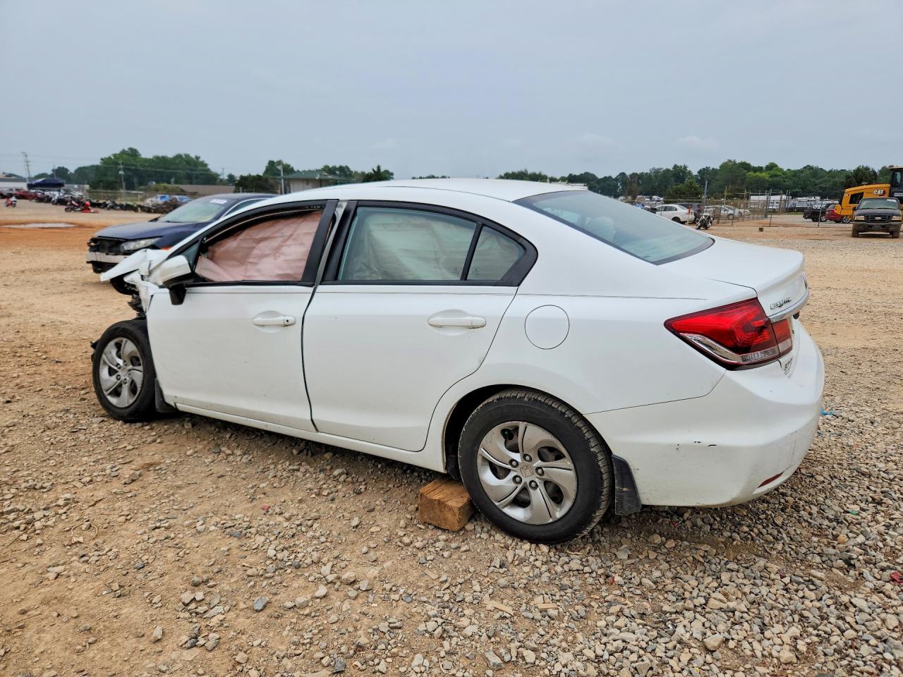 2015 Honda Civic Lx Белый vin: 19XFB2F50FE119010