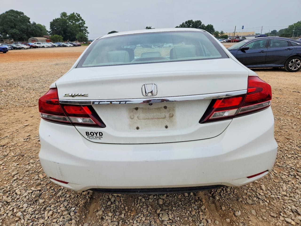 2015 Honda Civic Lx Белый vin: 19XFB2F50FE119010